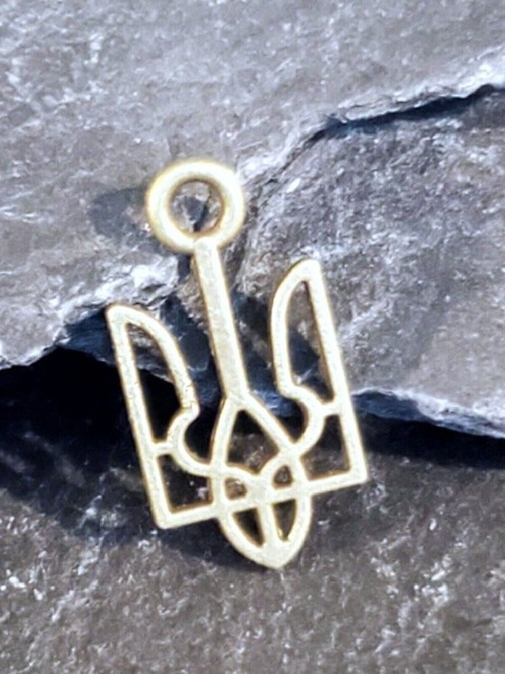 Bronze Ukraine National Emblem Ukrainian Symbol 18x9mm Charms Pendants 10 pcs - Picture 9 of 12